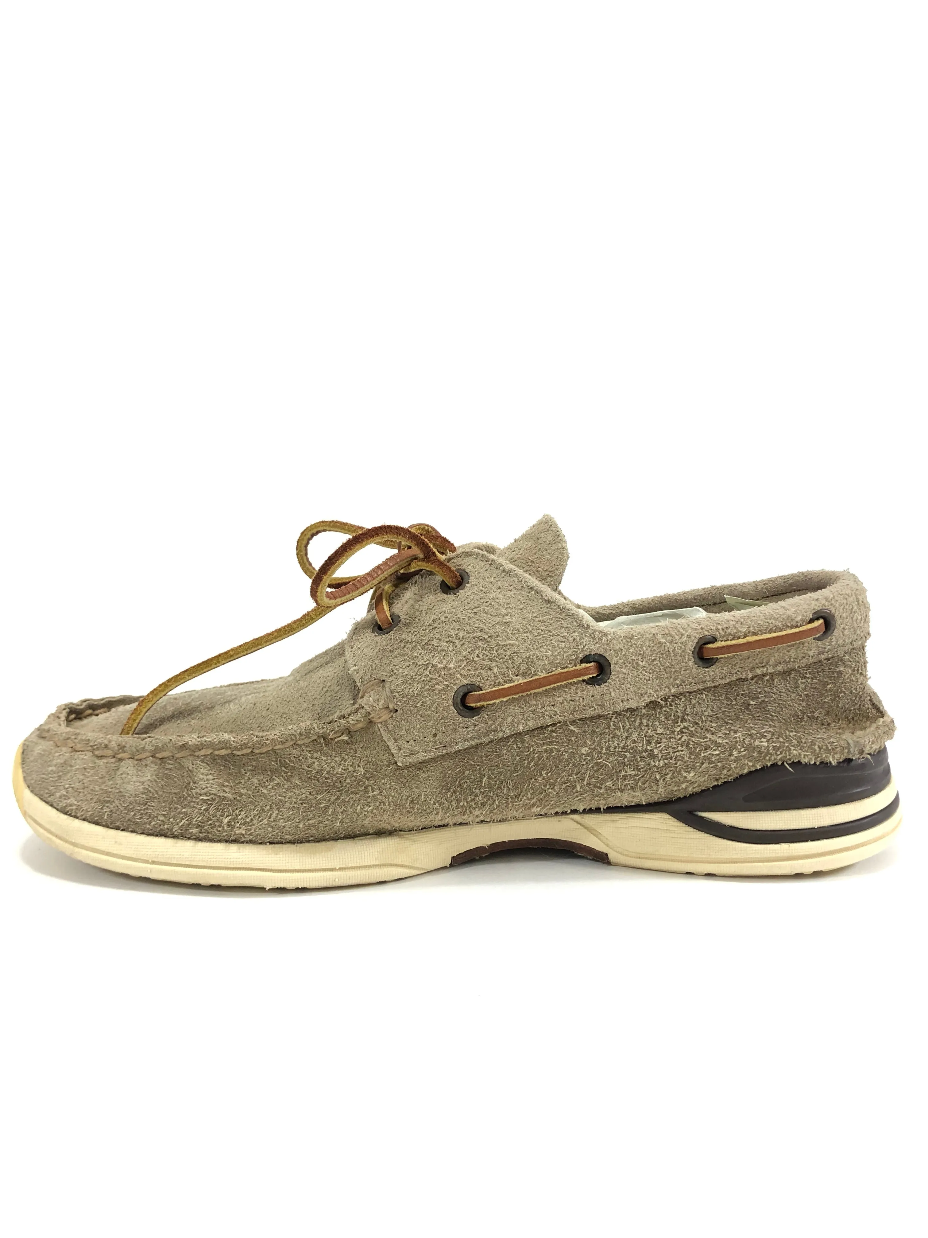 [10] Visvim Hockney Folk Suede Sand