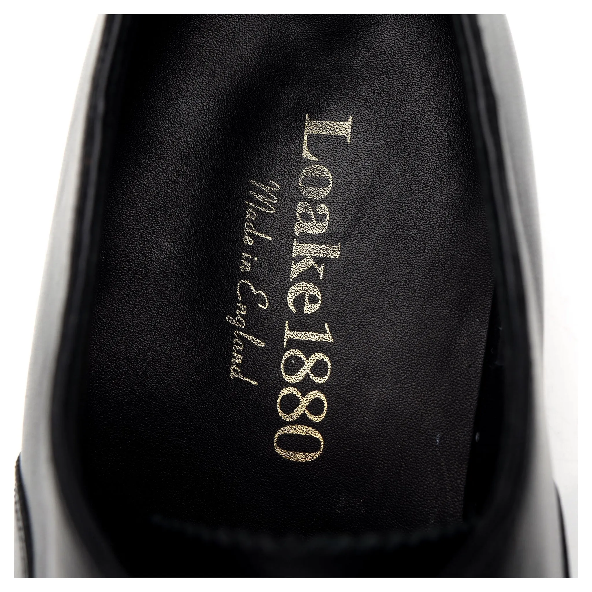 'Aldwych' Black Leather Oxford UK 8 F