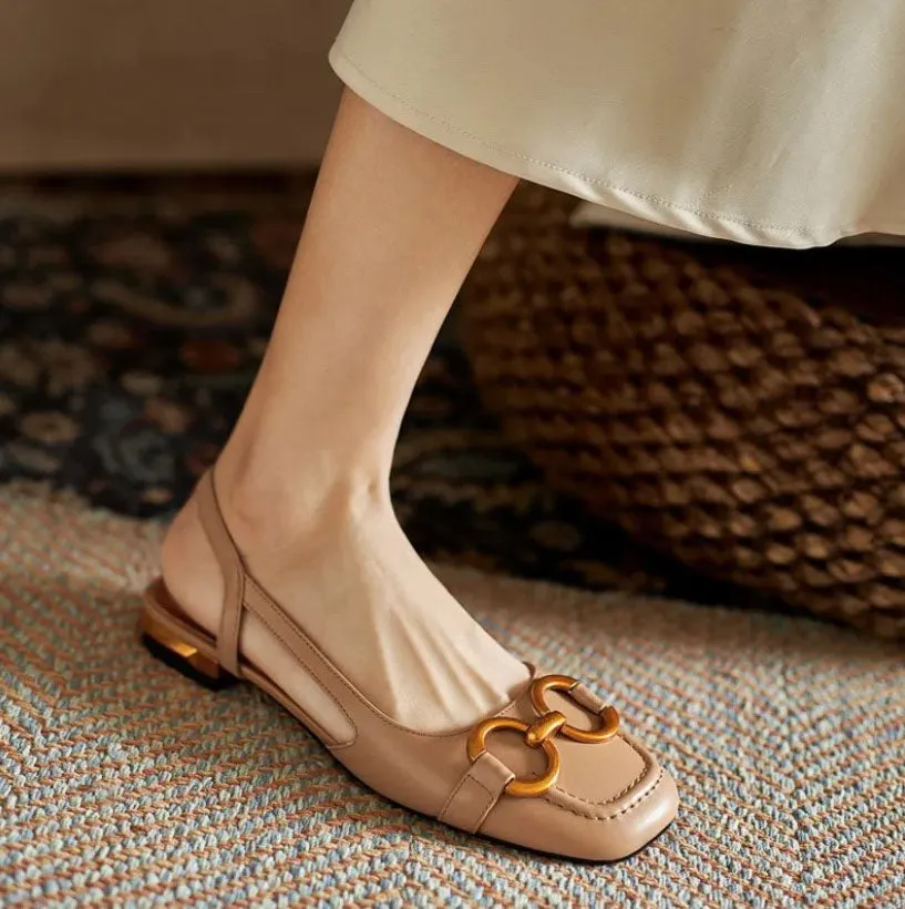 Amara™ - Suede Slingback Shoe