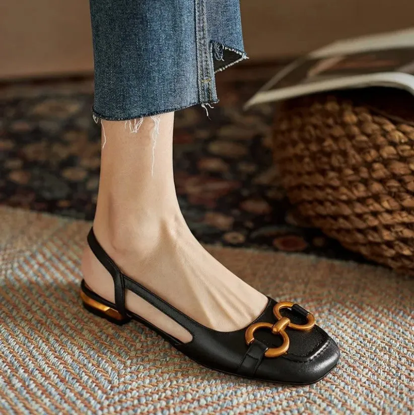 Amara™ - Suede Slingback Shoe