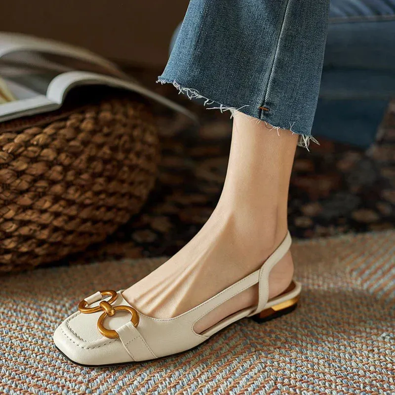 Amara™ - Suede Slingback Shoe