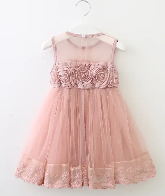 Anneprom Cheap Online Amelia Fluttery Floral Flower Girl Dress for Sale AFL0004