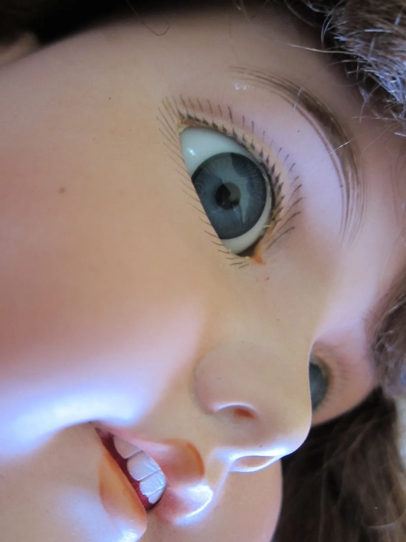 Antique 19th C German Porcelain Doll by Gebruder Kuhnlenz