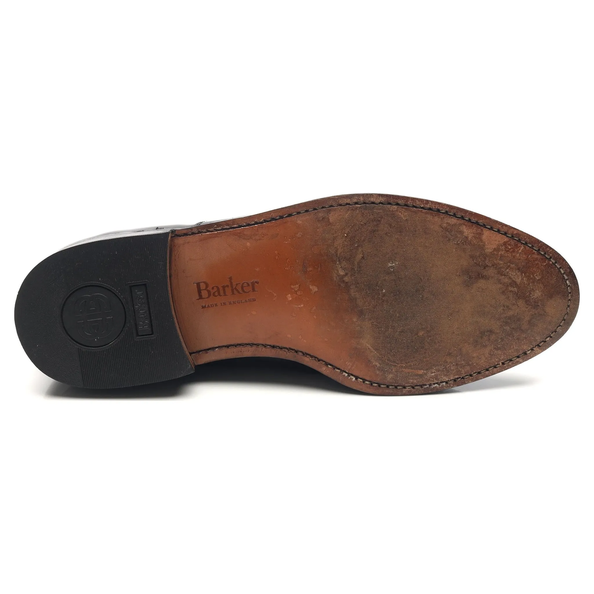 'Arnold' Black Leather Oxford UK 8.5 G
