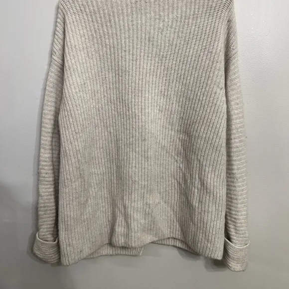 Athleta Azalea Sweater Women's‎ Wool Cashmere Light Heather Gray XS
