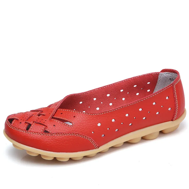 Brigida® | Ultra-comfortable ballerina shoes made of leather