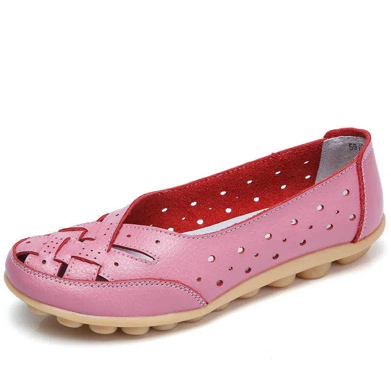 Brigida® | Ultra-comfortable ballerina shoes made of leather