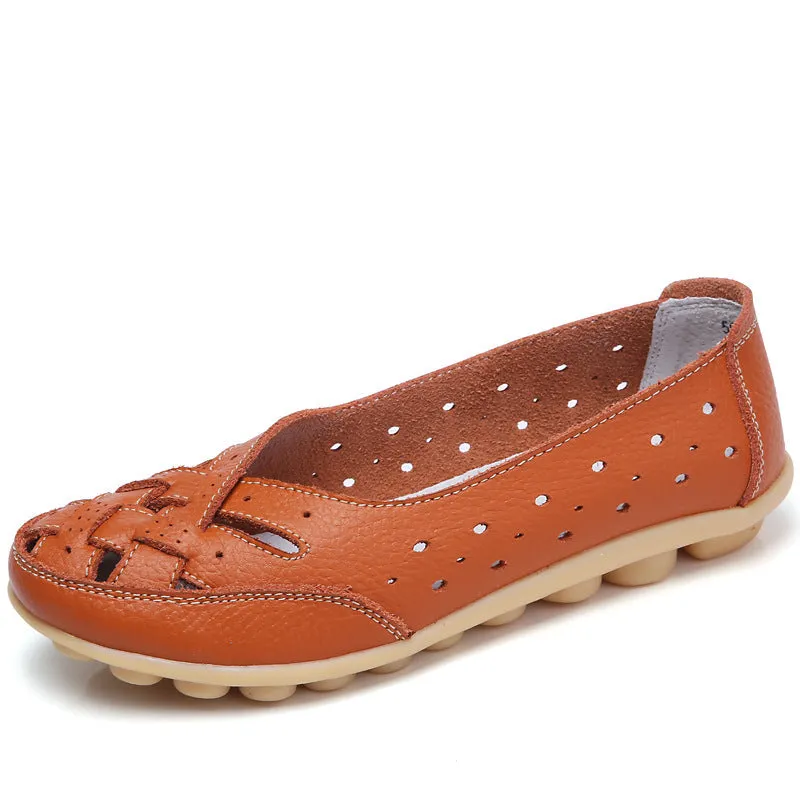 Brigida® | Ultra-comfortable ballerina shoes made of leather