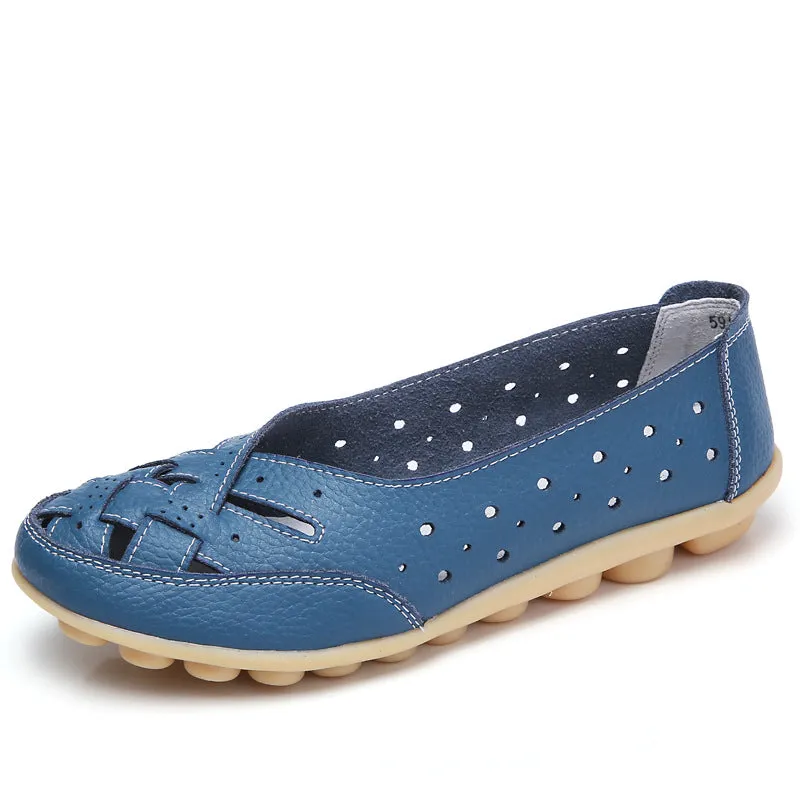 Brigida® | Ultra-comfortable ballerina shoes made of leather