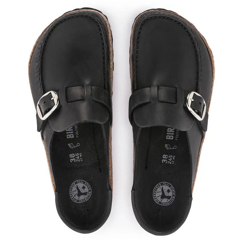Buckley - Black Oiled Leather||Buckley - Cuir huilé noir