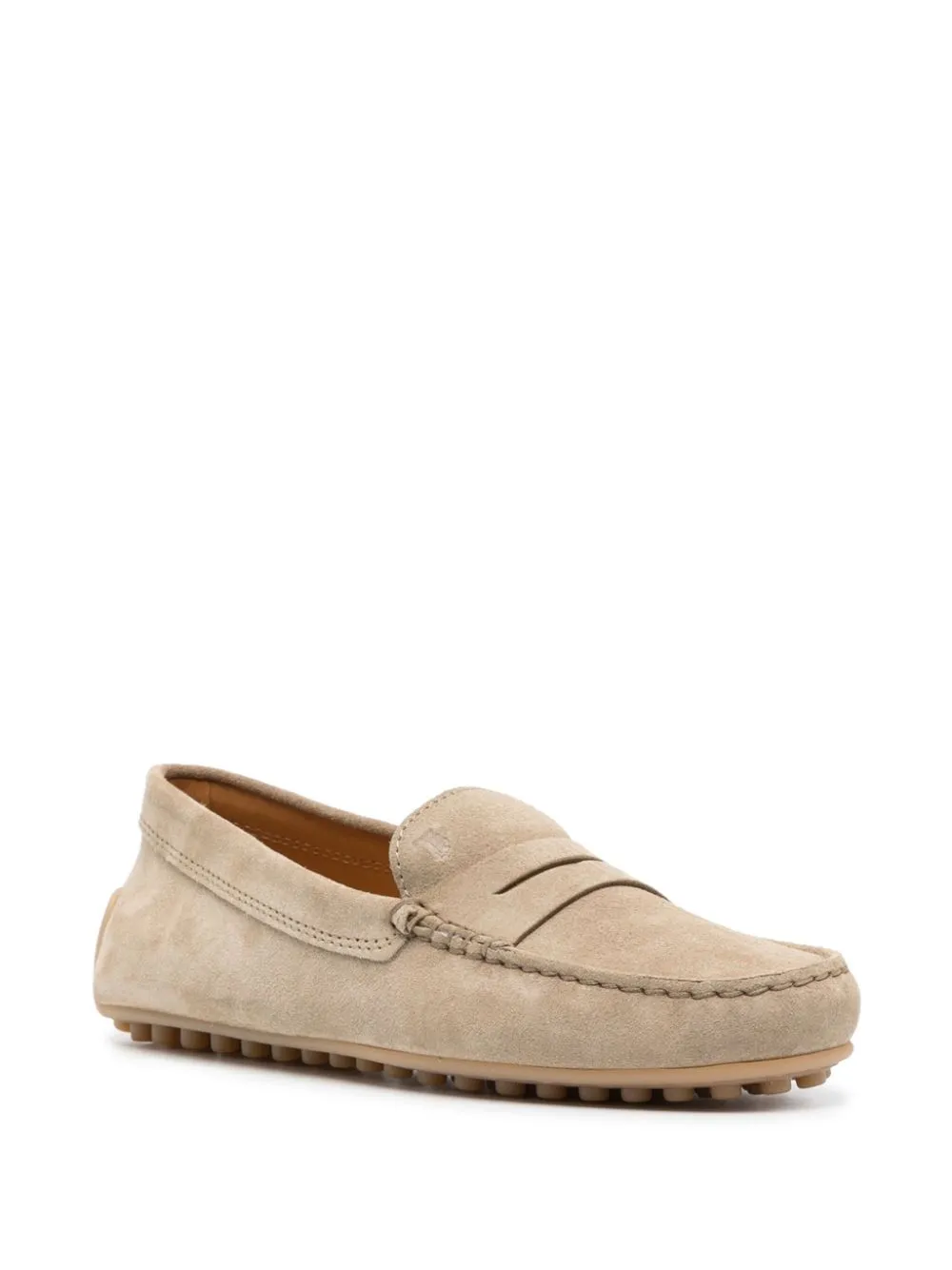 City gommino suede leather loafers