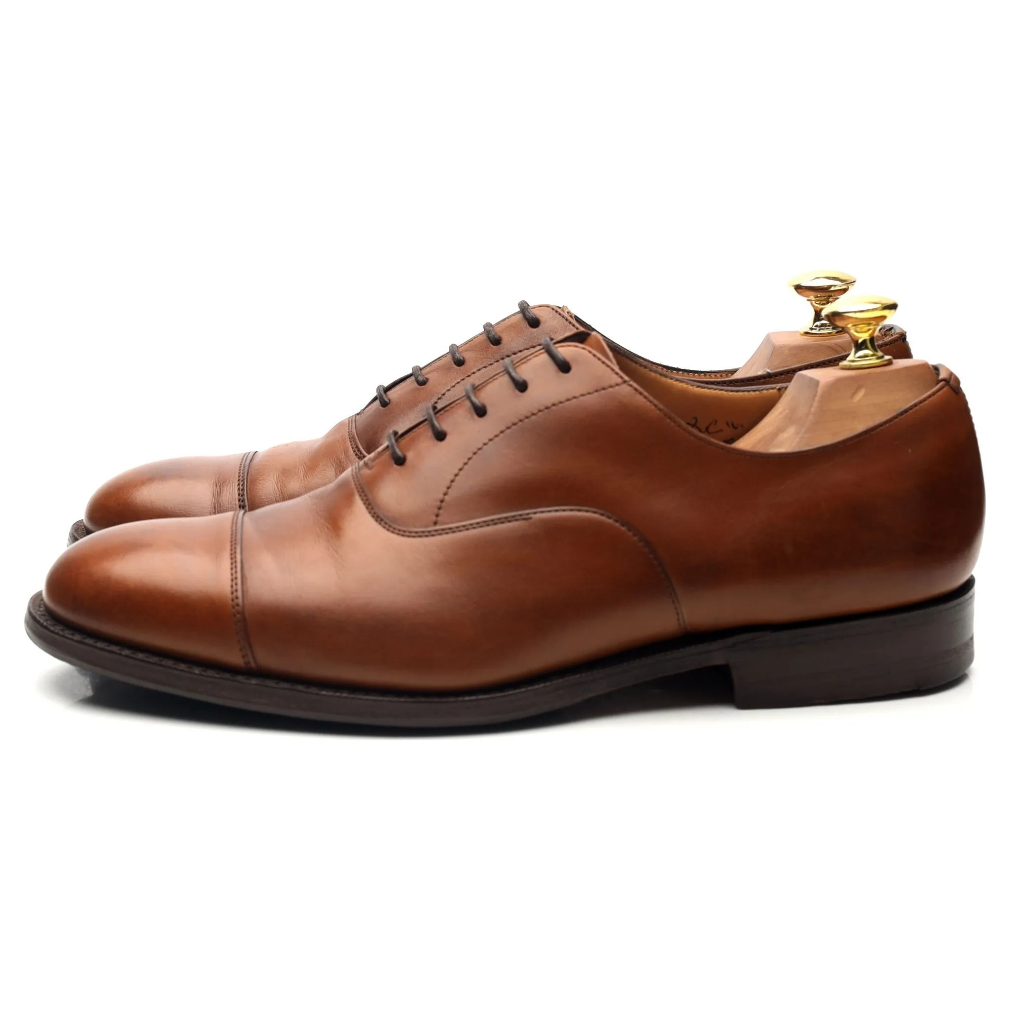 'Consul' Brown Leather Oxford UK 8 G
