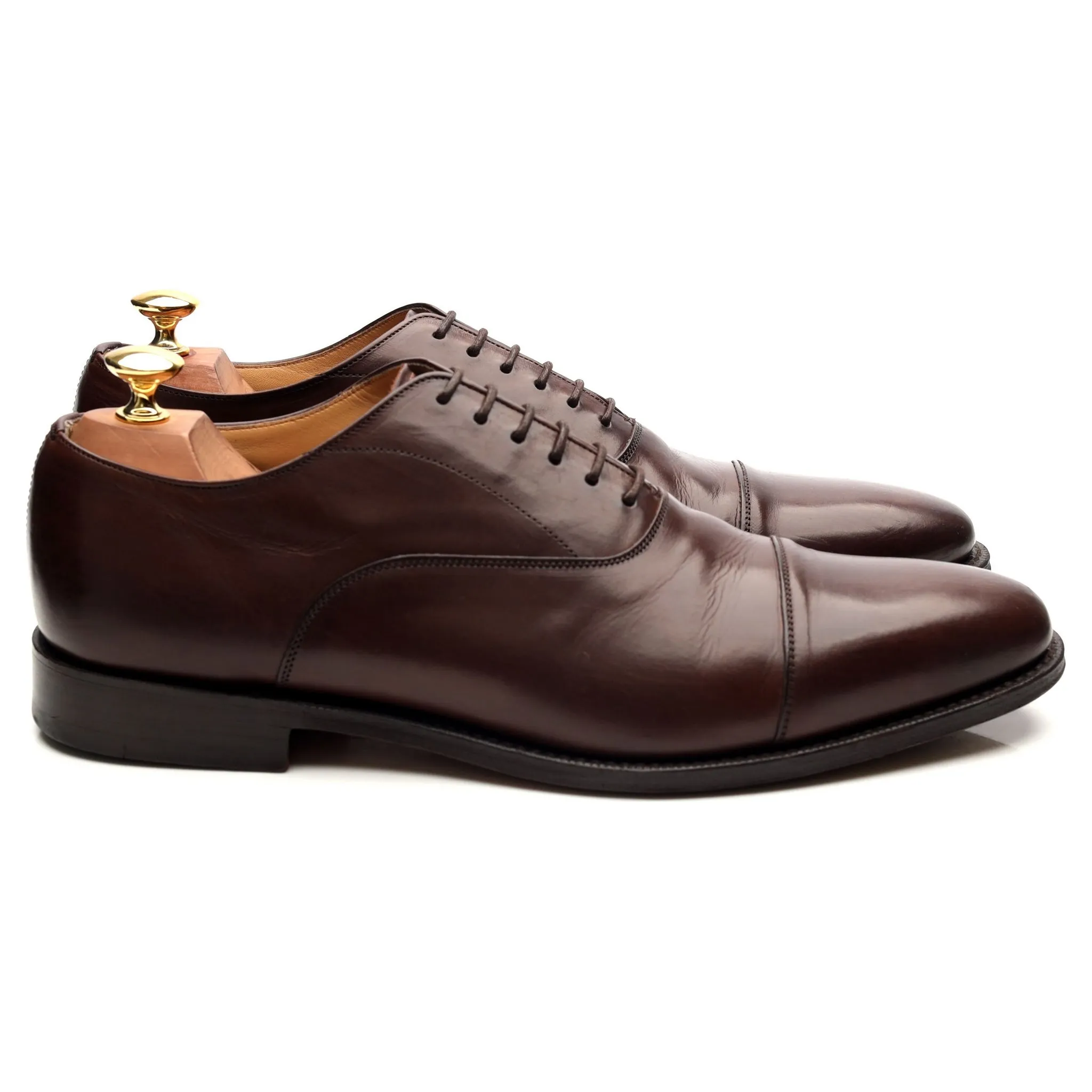 'Coppice' Dark Brown Leather Oxford UK 9.5 F
