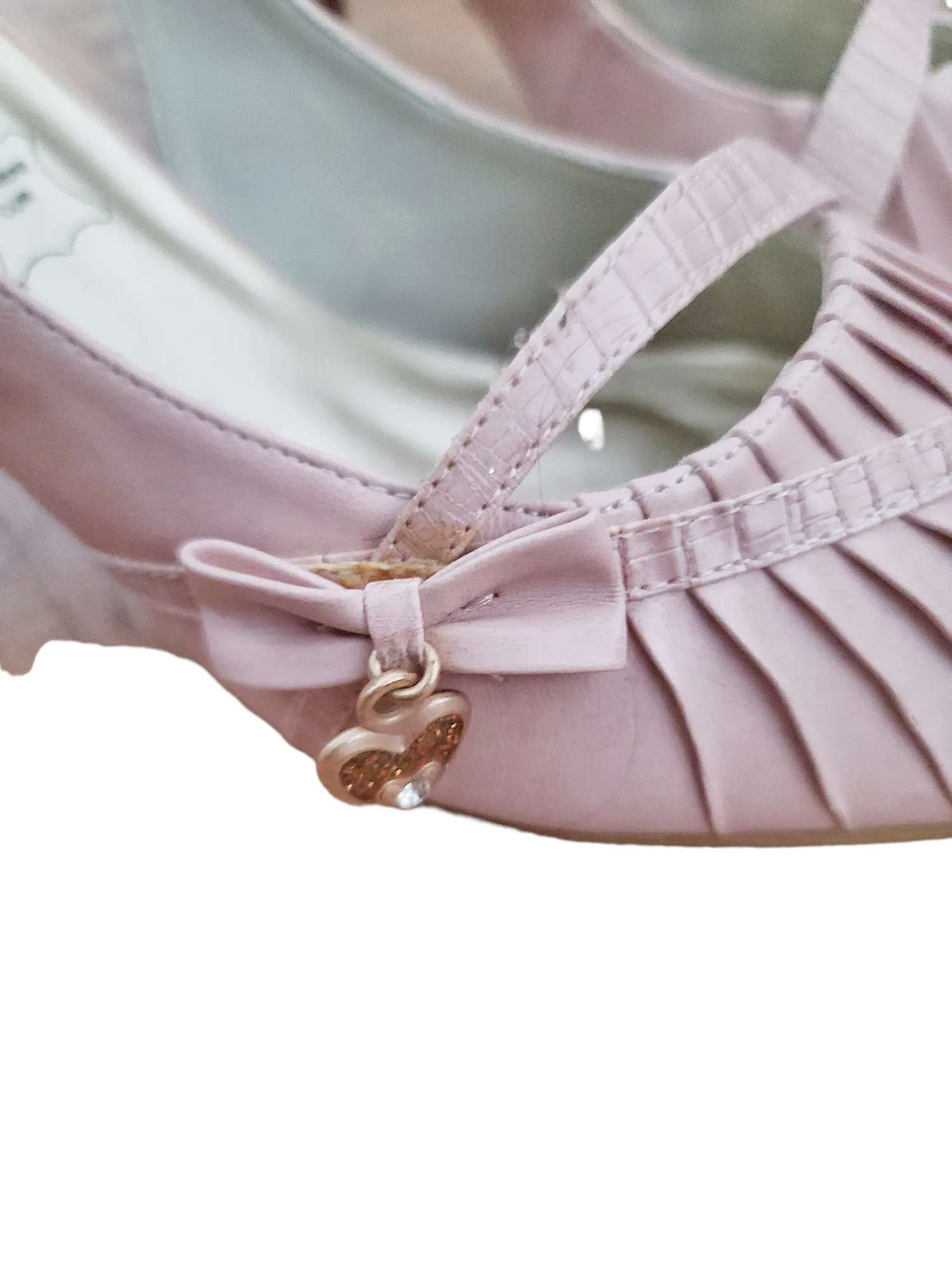 Coquette y2k pink heels shoes