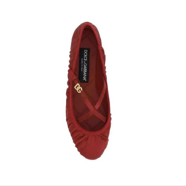 Dolce & Gabbana Satin Ballerinas