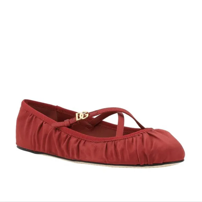 Dolce & Gabbana Satin Ballerinas