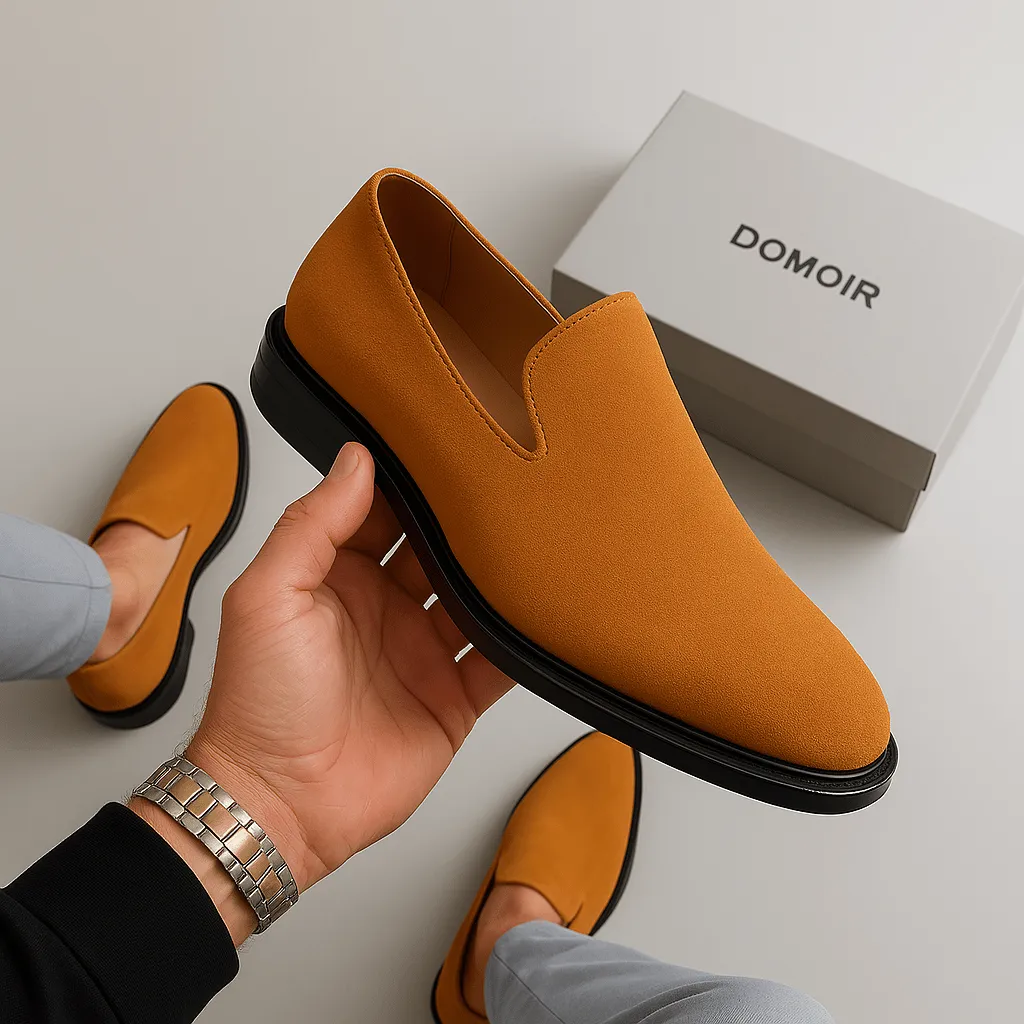 Domoir | Red Sole Dandelion Loafers