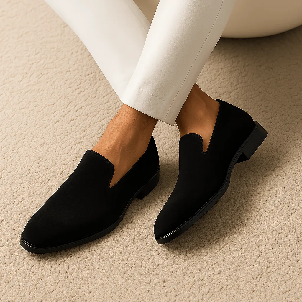 Domoir | Red Sole Dandelion Loafers