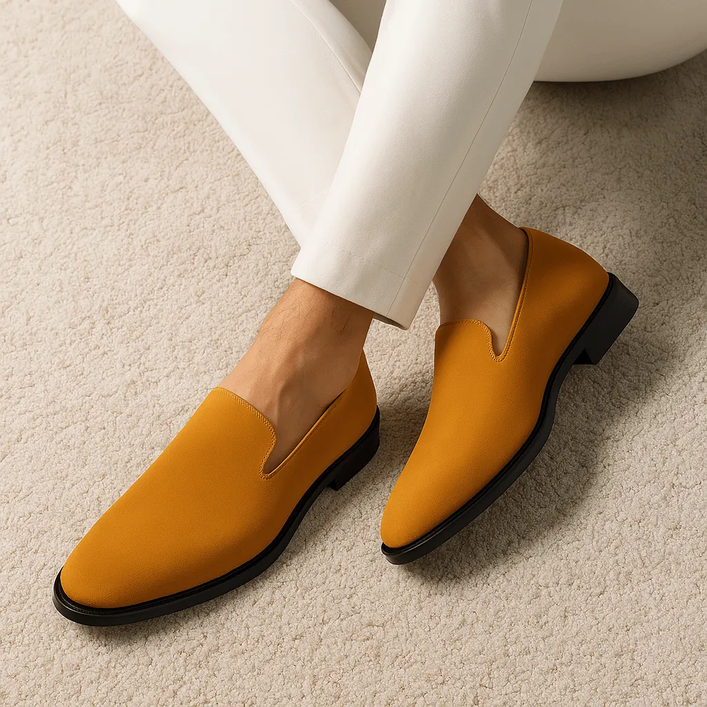 Domoir | Red Sole Dandelion Loafers