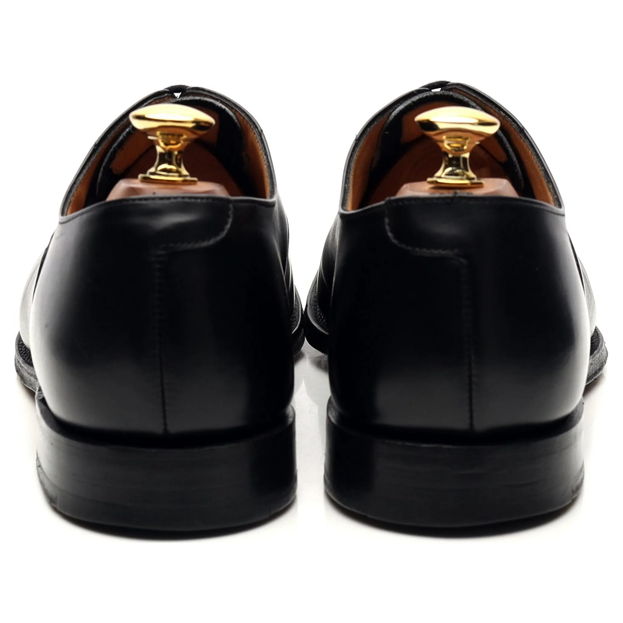 'Dubai' Black Leather Oxford UK 6.5 F