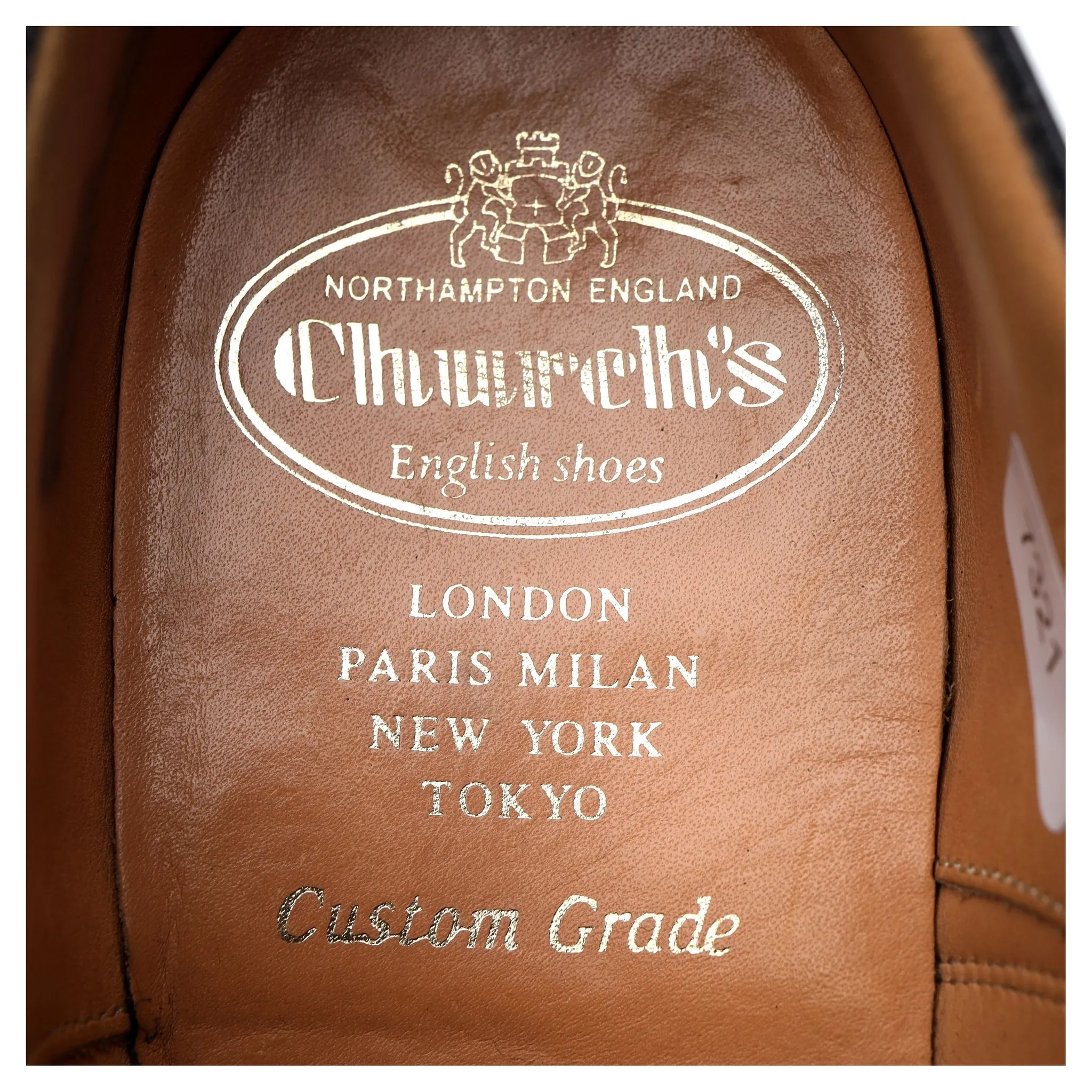 'Dubai' Black Leather Oxford UK 6.5 F