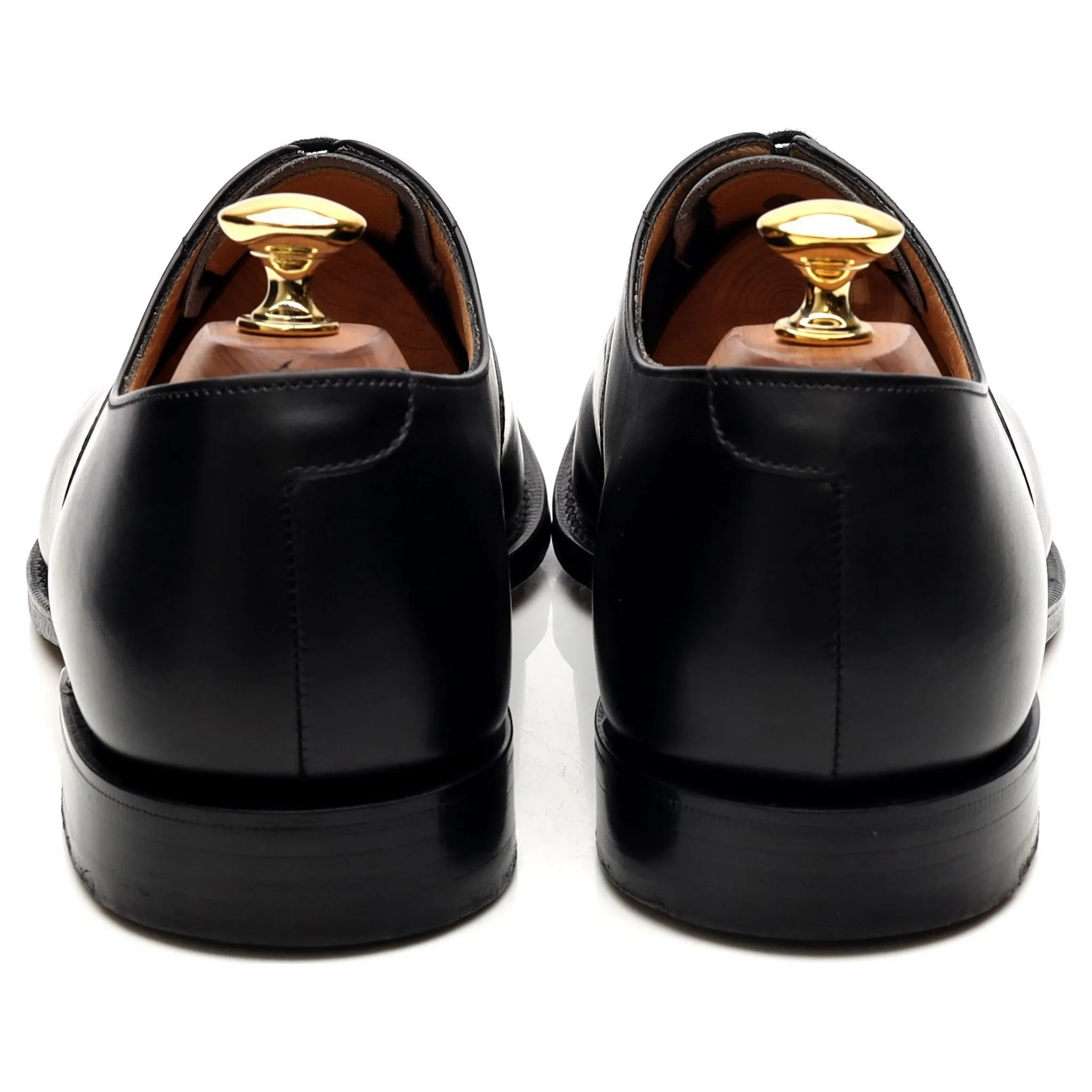 'Dubai' Black Leather Oxford UK 6.5 G