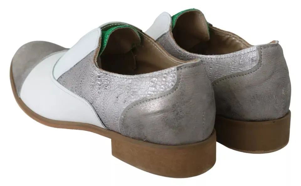 EBARRITO Multicolor Leather Slip-on Loafers Shoes