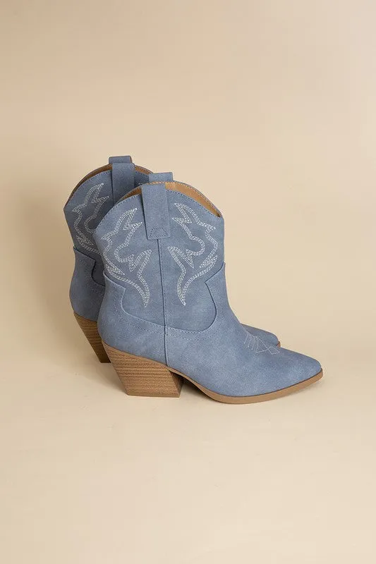 Embroidery Western Boots