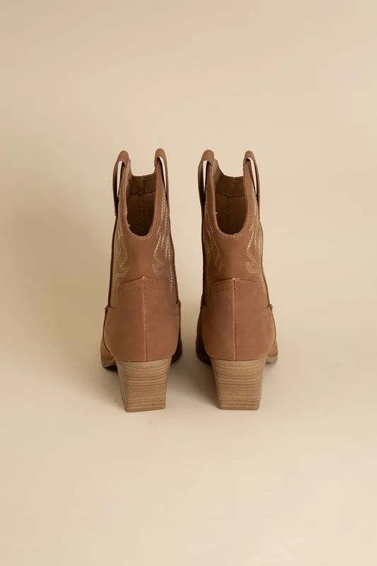 Embroidery Western Boots