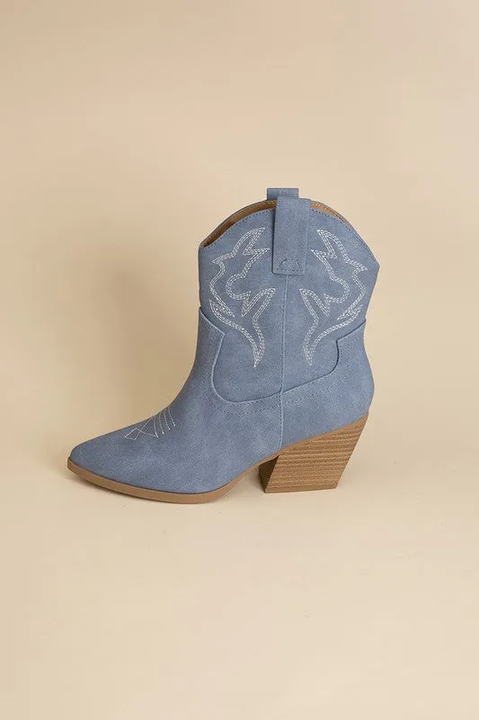 Embroidery Western Boots