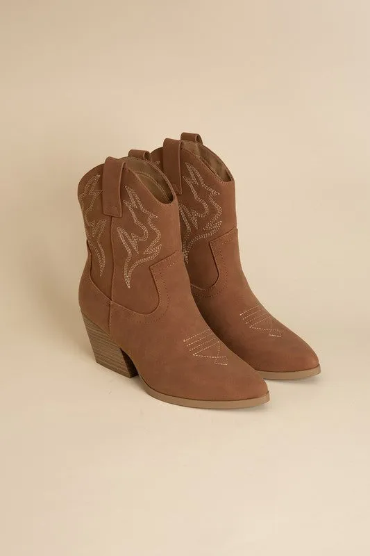 Embroidery Western Boots