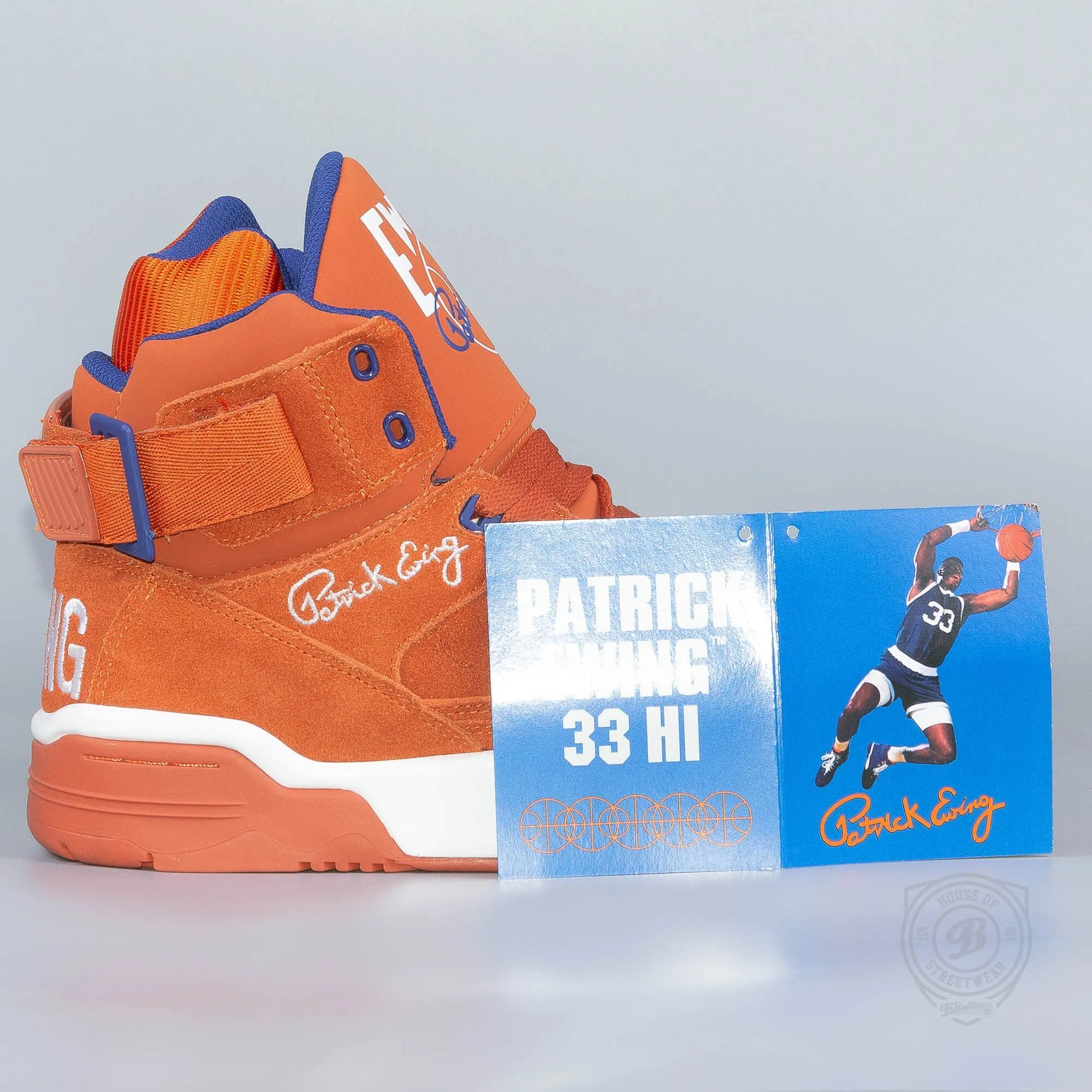 Ewing Athletics 33Hi Og ''Mecca'' Orange Suede