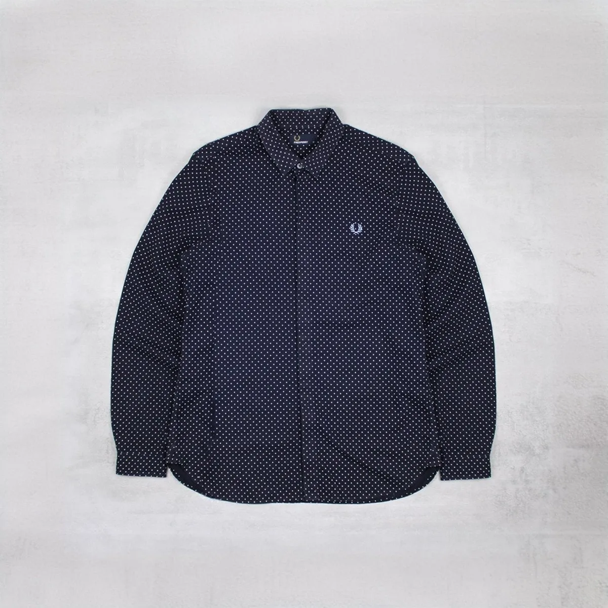 Fred Perry Oxford Hemd Gepunktet