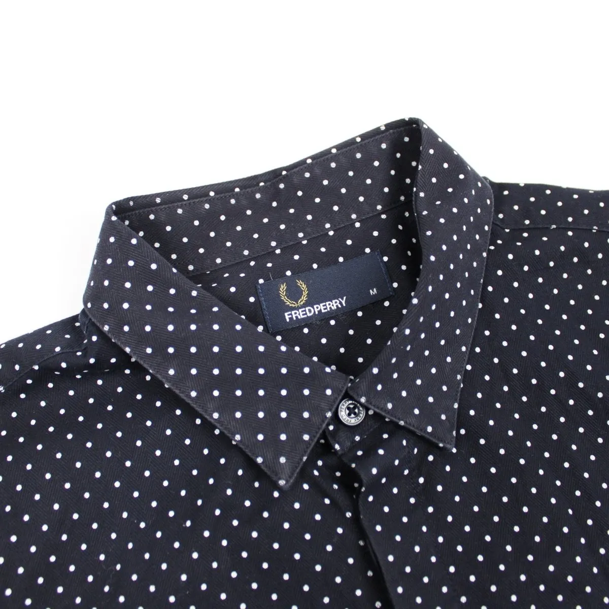Fred Perry Oxford Hemd Gepunktet
