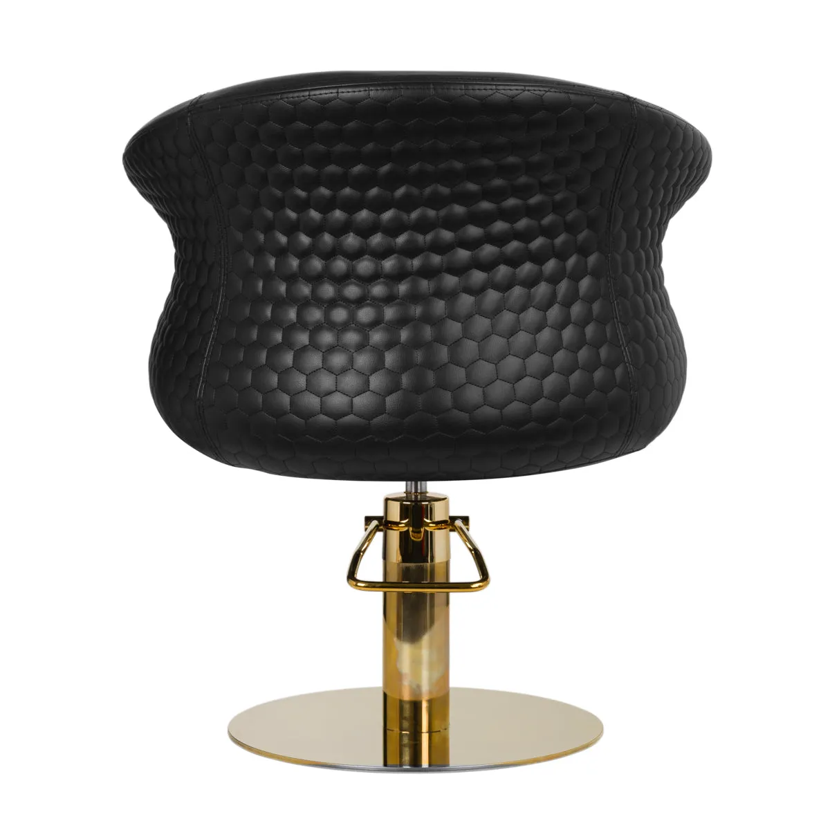 Gabbiano Hairdressing Chair Versal Gold Black