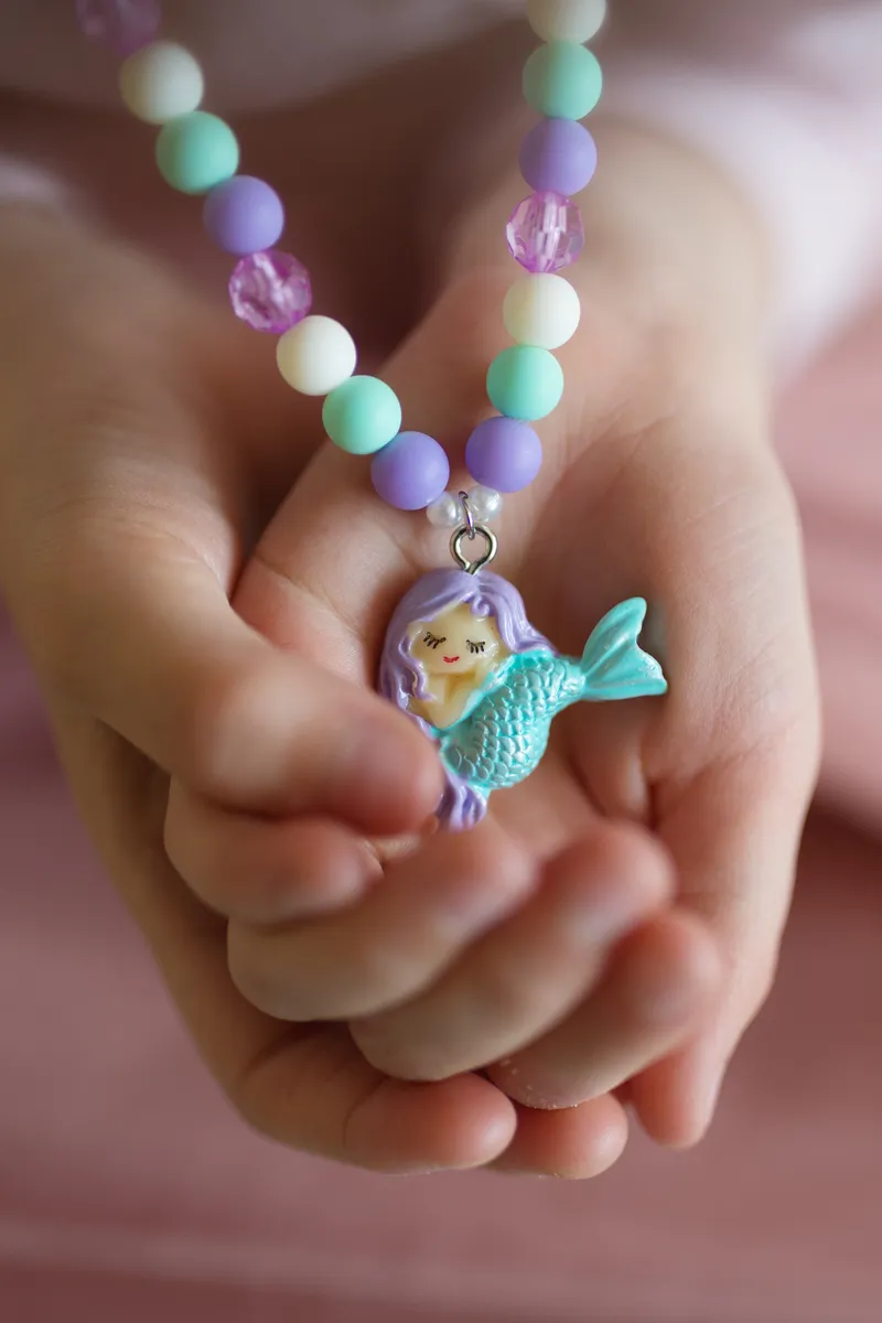 Great Pretenders Matte Mermaid Necklace, Assortment