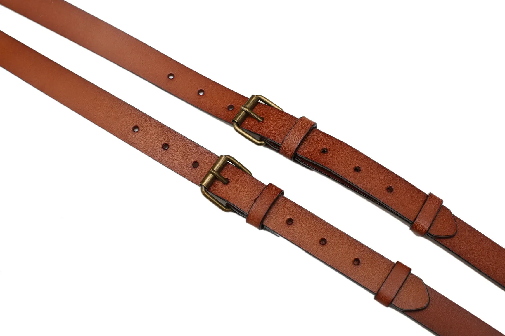 Groomsmen Gift Leather Suspenders Adjustable Y Back Design Brown Leather Suspenders Personalized Groomsman Gift