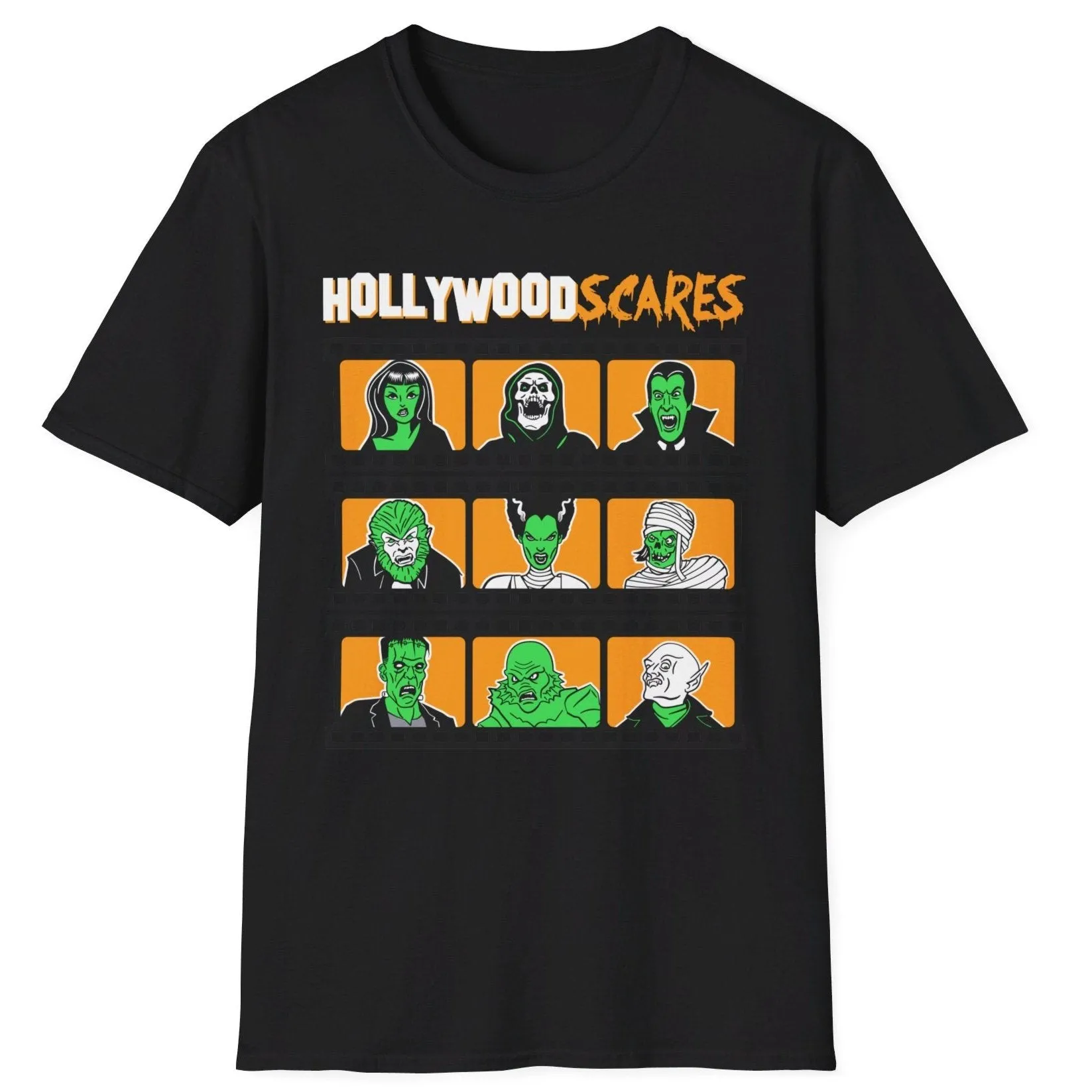 Hollywood Scares Monster T-Shirt