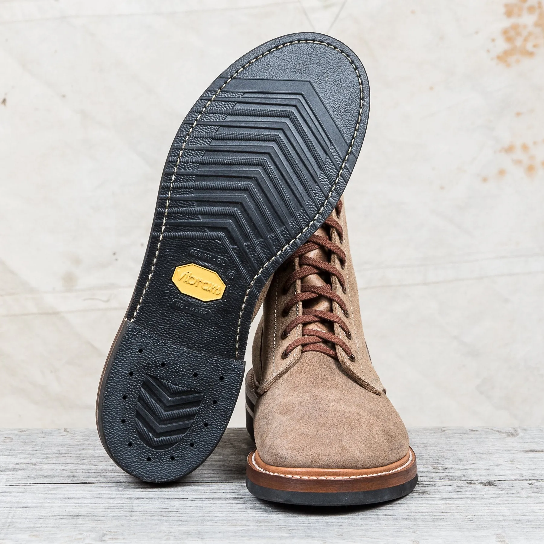 John Lofgren LK-017 M-43 Service Shoes Horween Leather CXL Natural