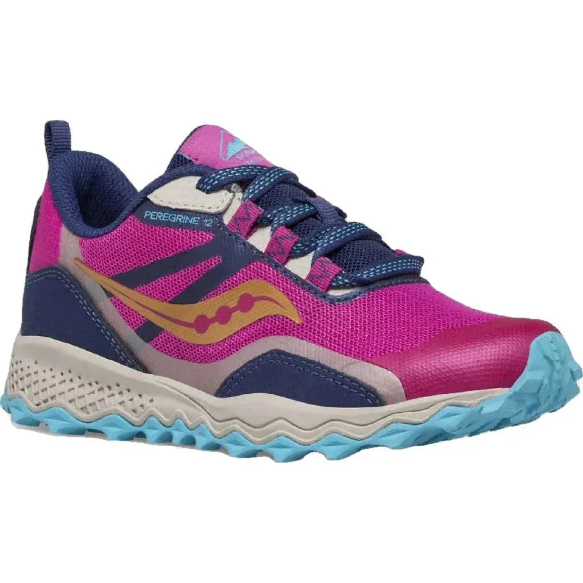 Kid's Saucony Peregrine 12 Shield Trail Shoes