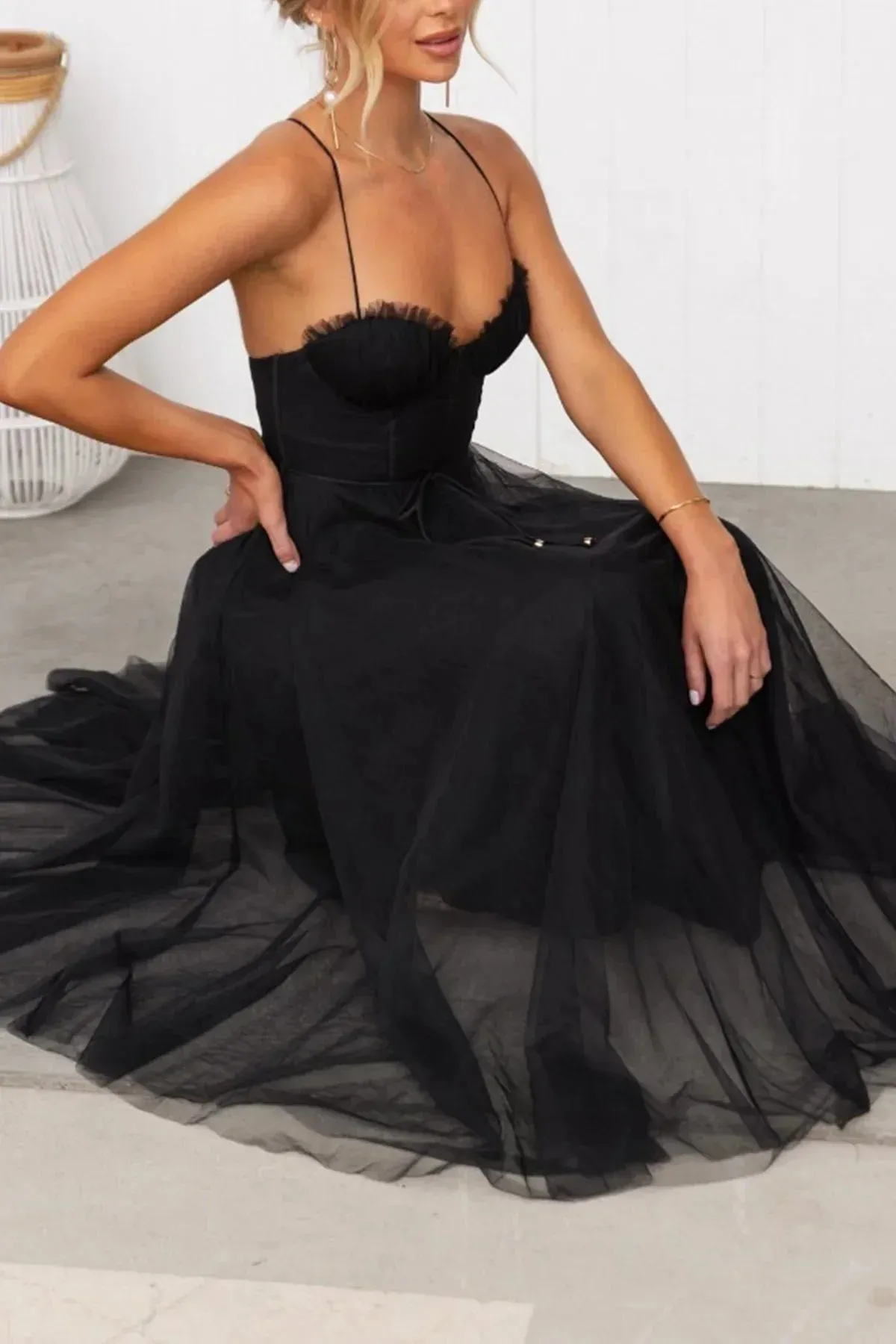 Kiera | Mesh Corset Lace Dress