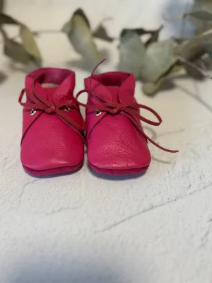 Lace Bootie - Hot Pink