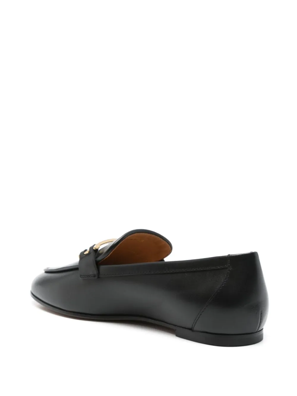 Leather loafers