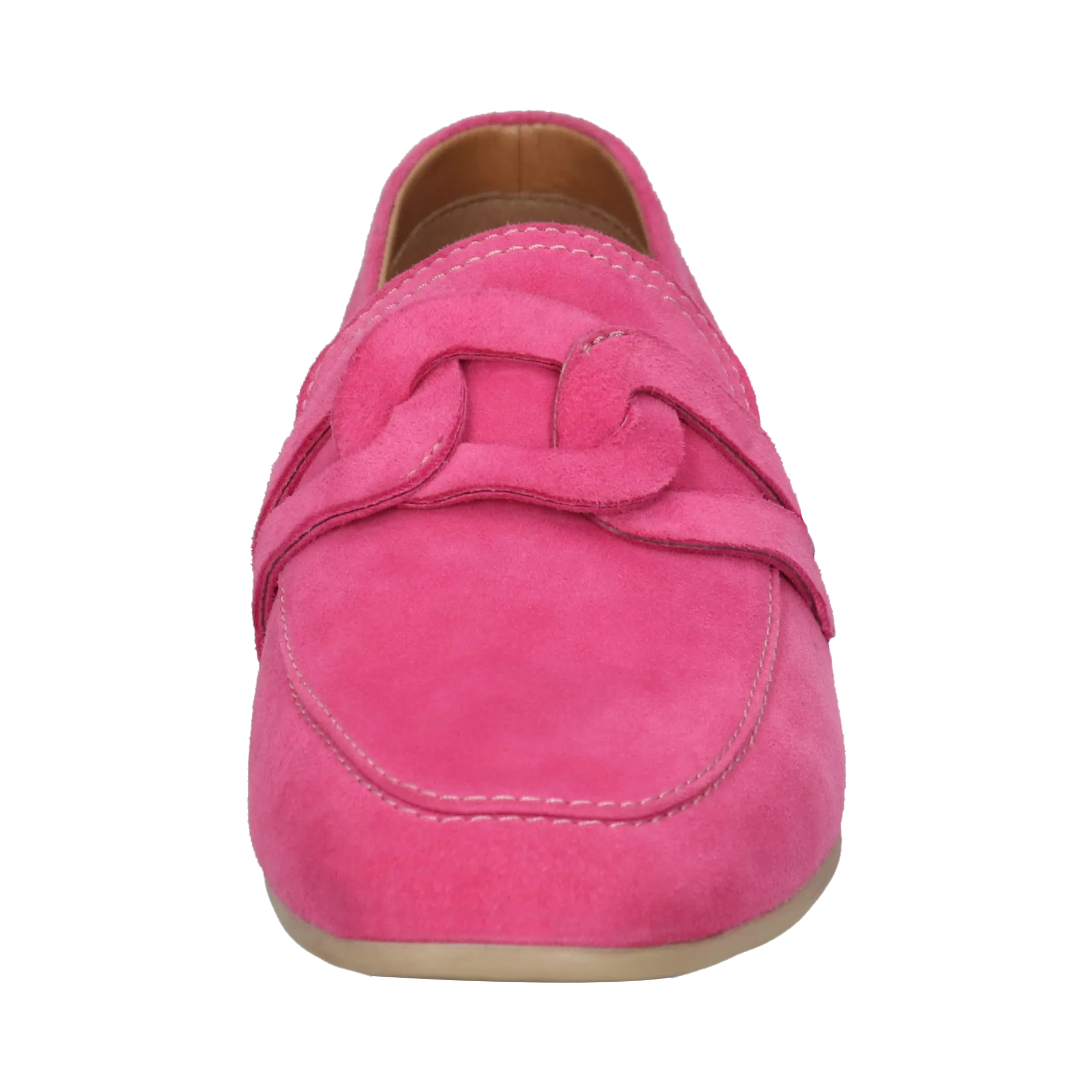 Leder Loafers pink