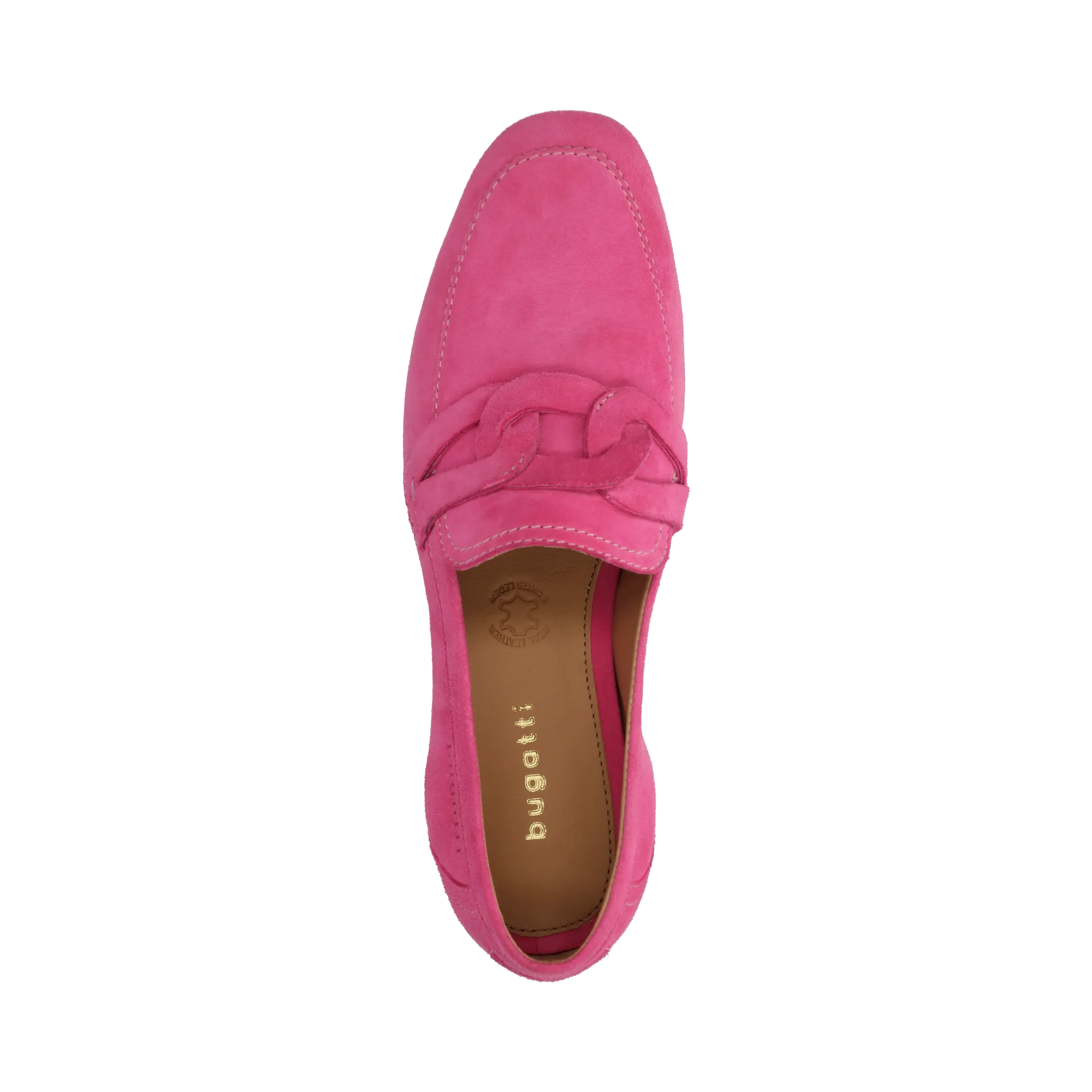 Leder Loafers pink