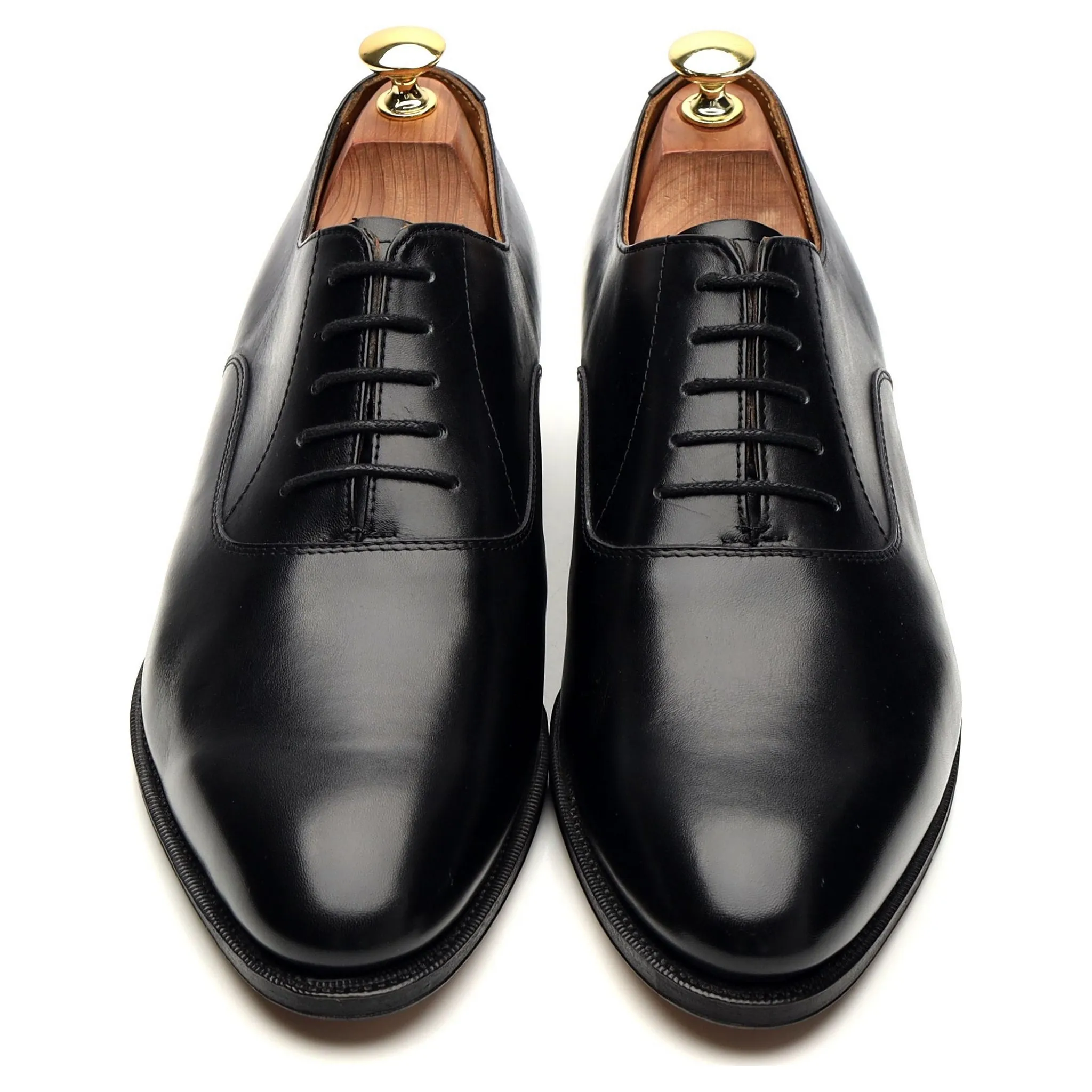 Linea Maestro '102620' Black Leather Oxford UK 9 E