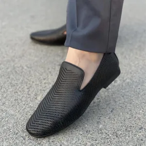LS Pure leather Handmade Dotted Dapper Formal Shoes LS-433