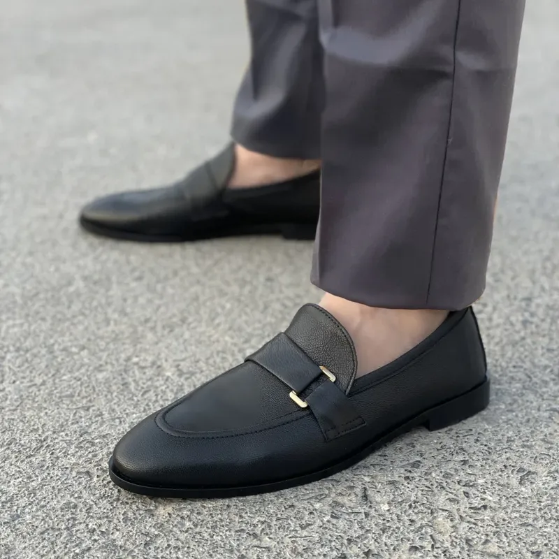 LS Pure leather Handmade Monarch Shoes LS-516