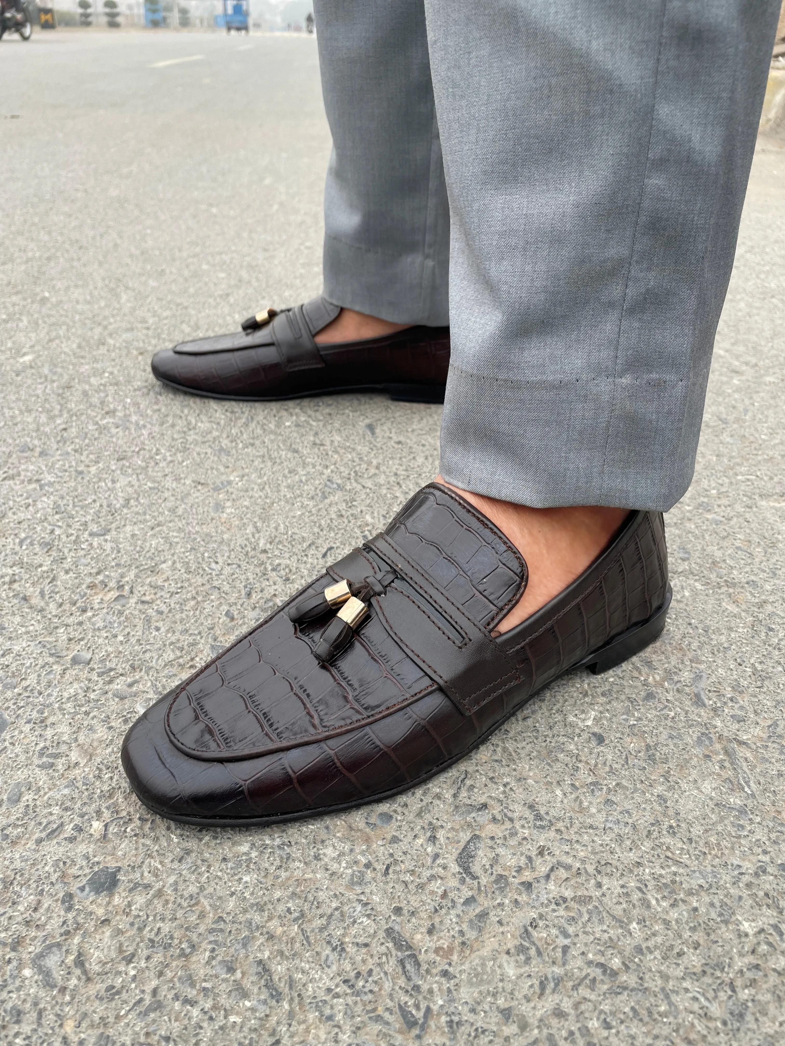 LS Pure leather Handmade Vintage Shoes LS-204