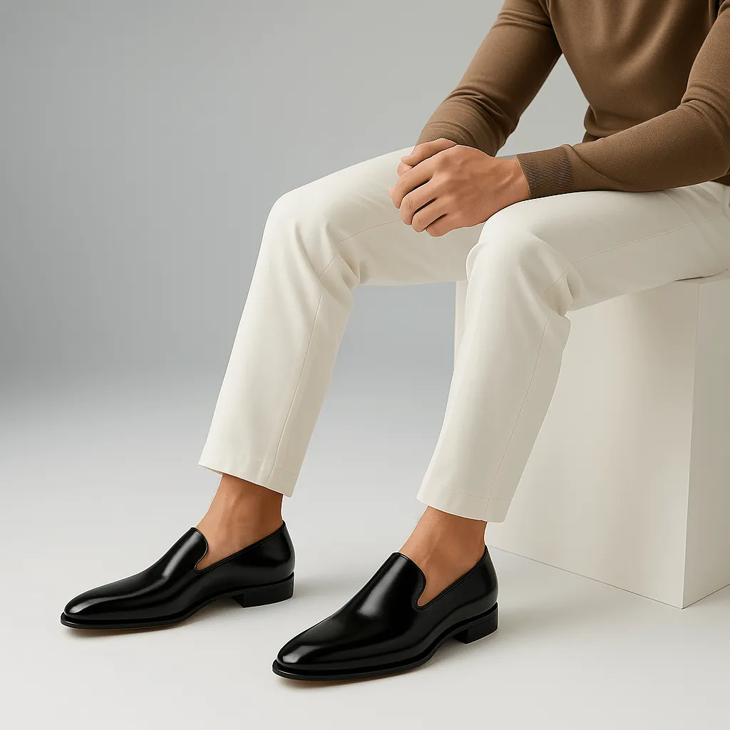 LumiNovi | The Red Sole Signature Loafers